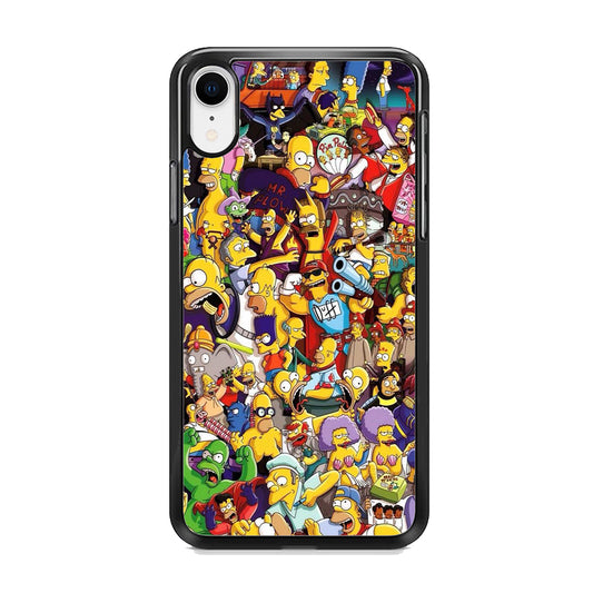 Simpson All Character  iPhone XR Case