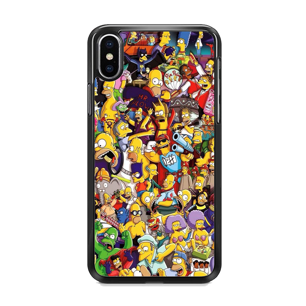 Simpson All Character iPhone Xs Max Case