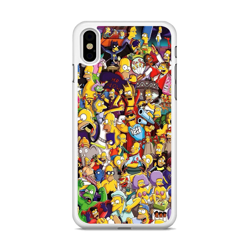 Simpson All Character  iPhone Xs Case