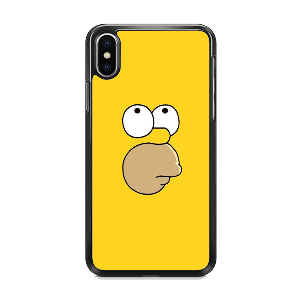 Simpson Homer Face  iPhone X Case