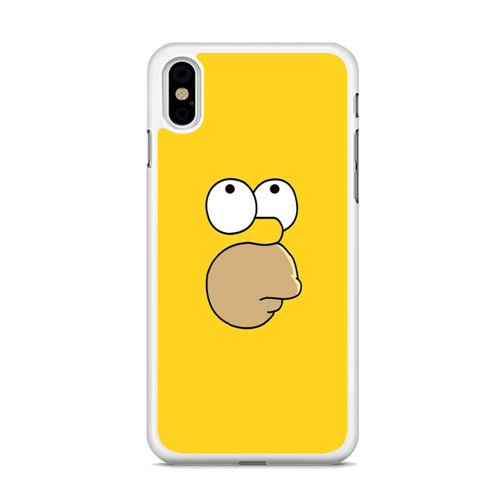 Simpson Homer Face iPhone X Case