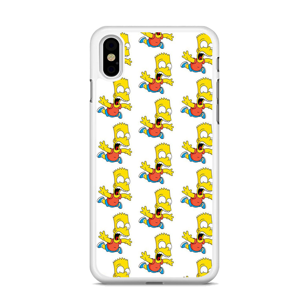 Simpson Pattern 001  iPhone X Case