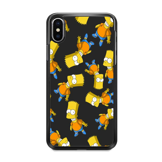 Simpson Pattern 002 iPhone Xs Case