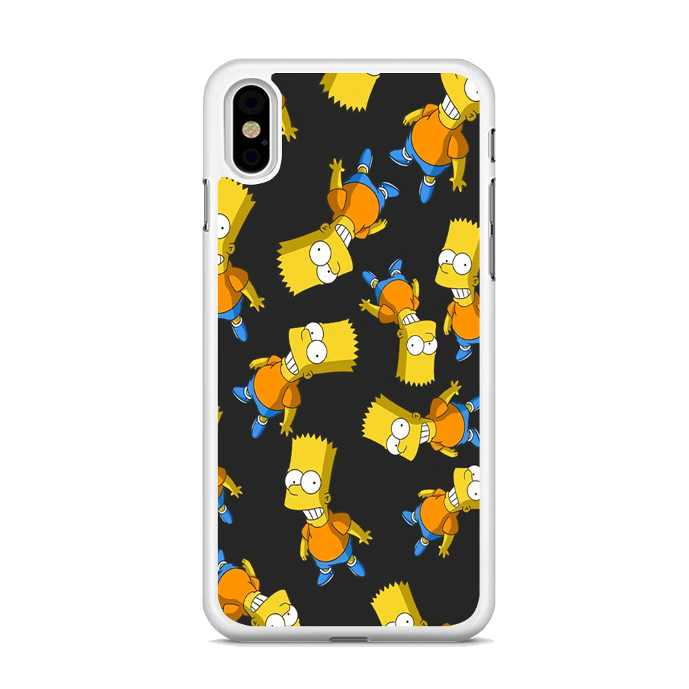 Simpson Pattern 002 iPhone Xs Case