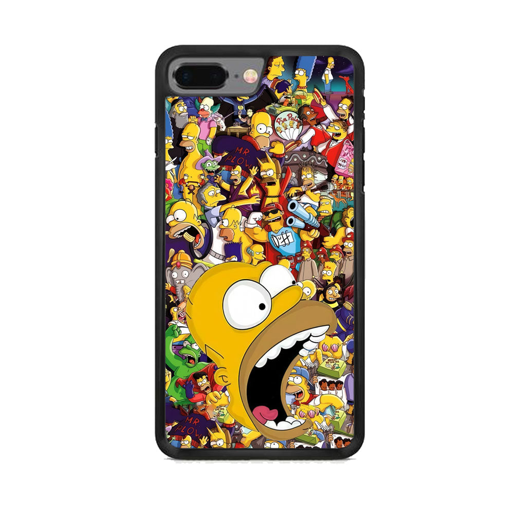 Simpsons Avatar on Season's iPhone 8 Plus Case