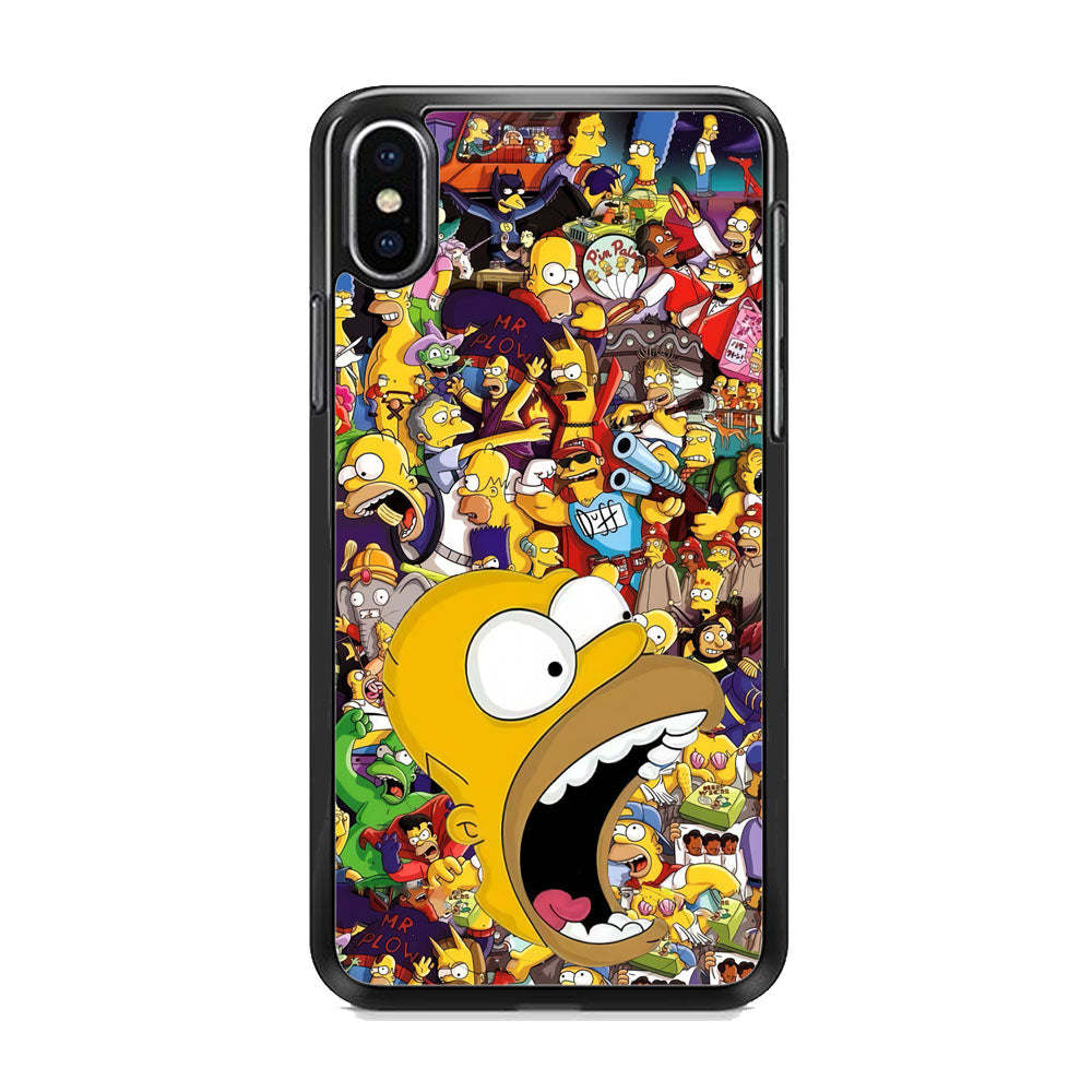 Simpsons Avatar on Season's iPhone Xs Case