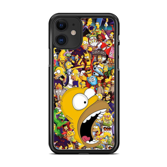 Simpsons Avatar on Season's iPhone 11 Case