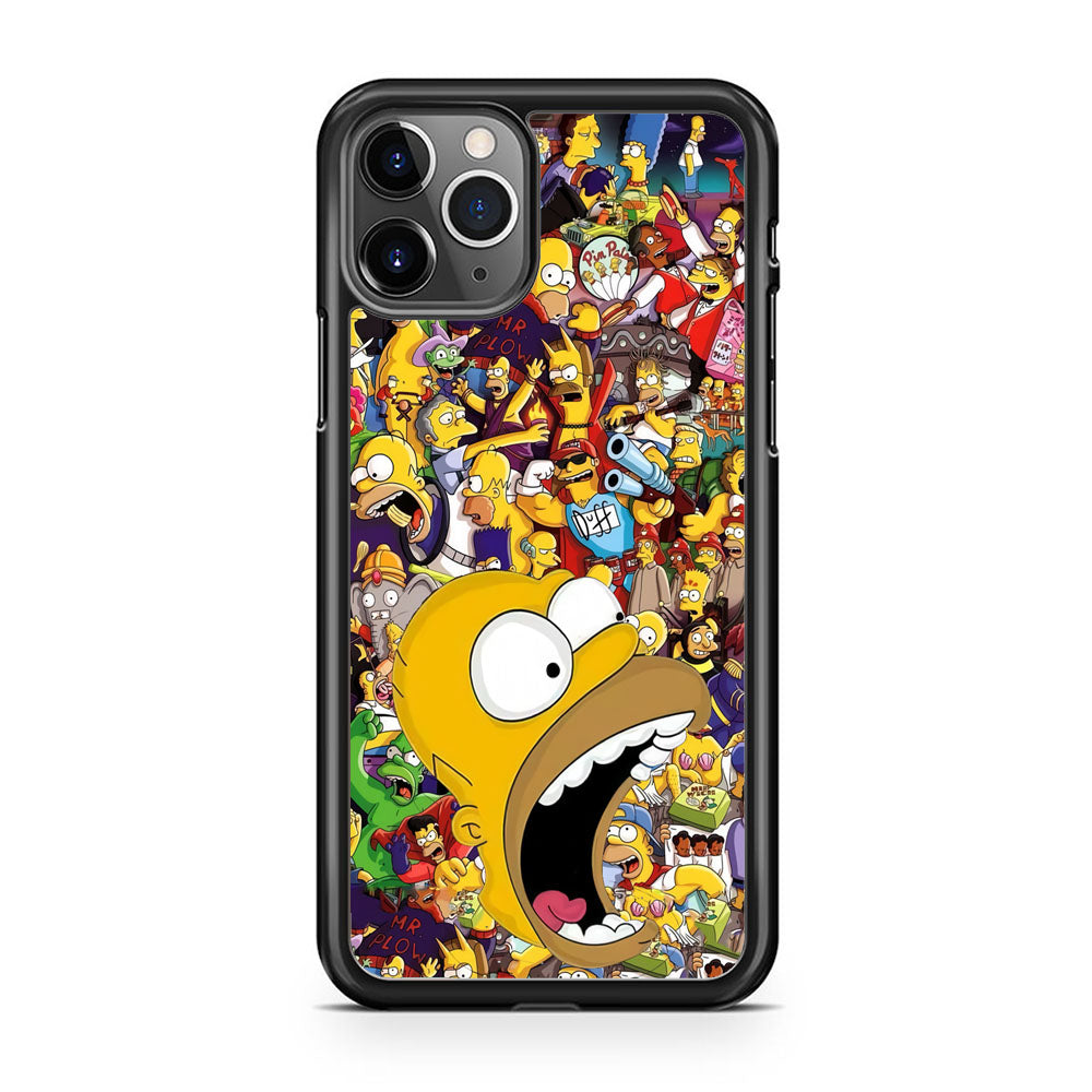 Simpsons Avatar on Season's iPhone 11 Pro Case