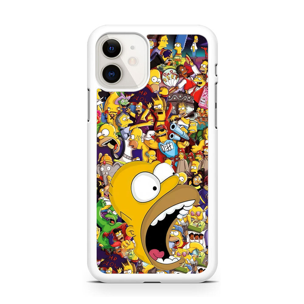 Simpsons Avatar on Season's iPhone 11 Case