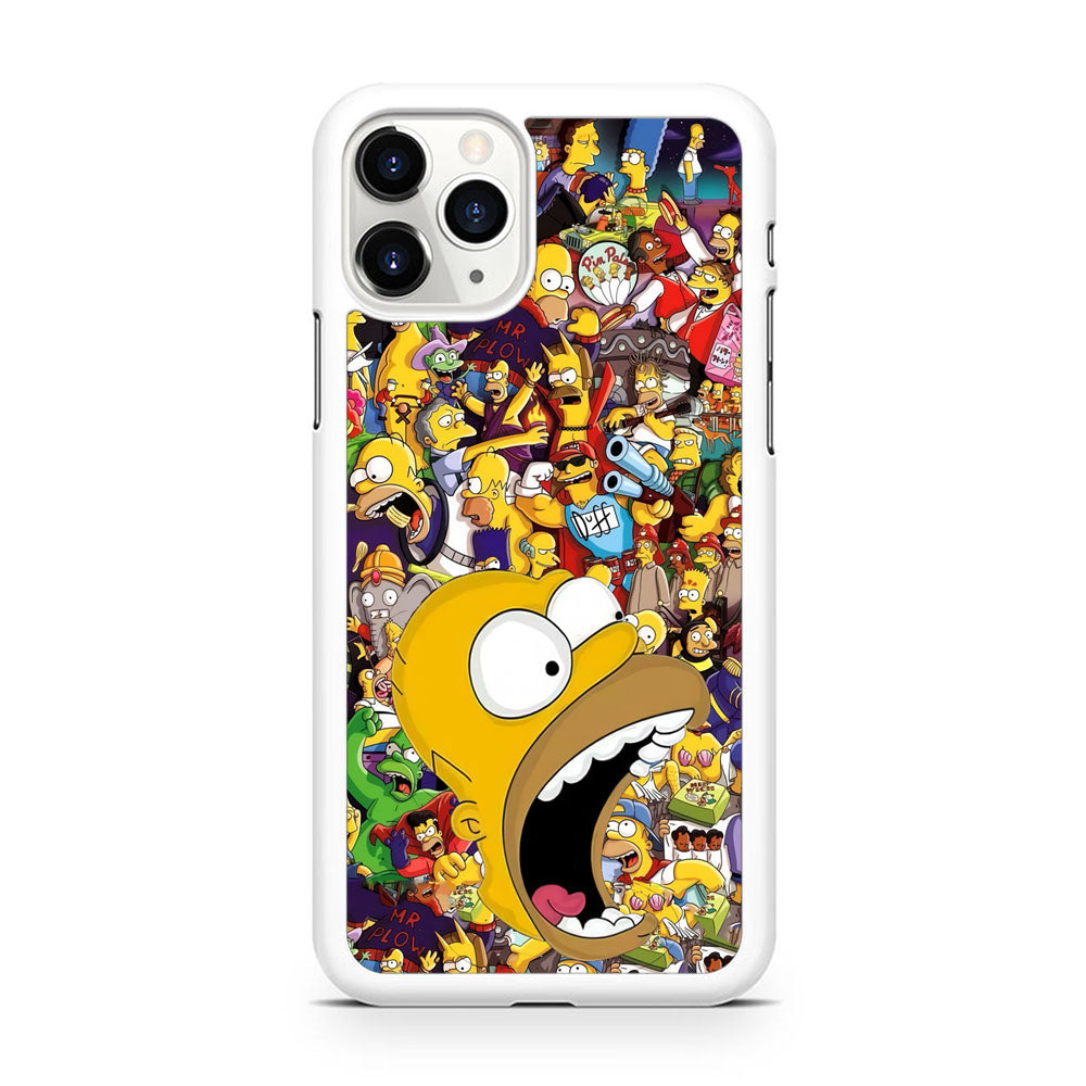 Simpsons Avatar on Season's iPhone 11 Pro Case