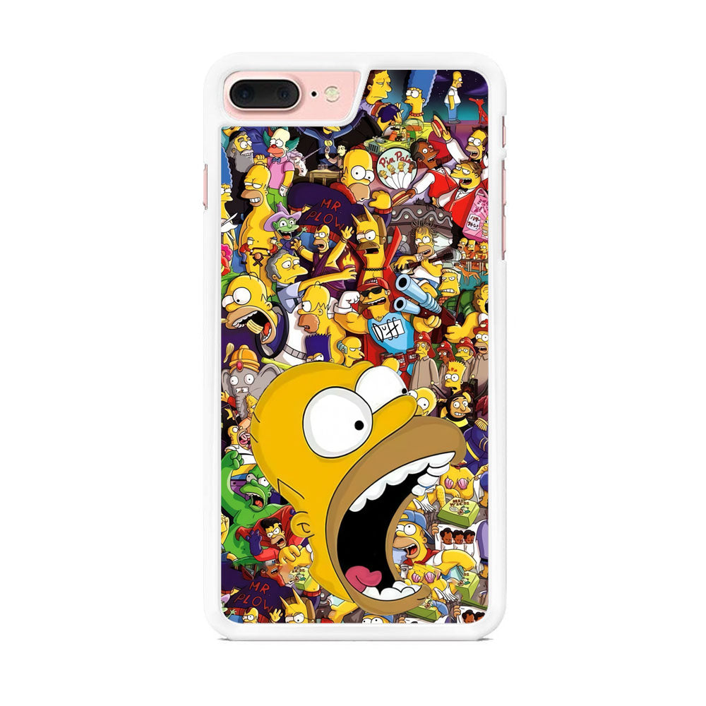 Simpsons Avatar on Season's iPhone 7 Plus Case