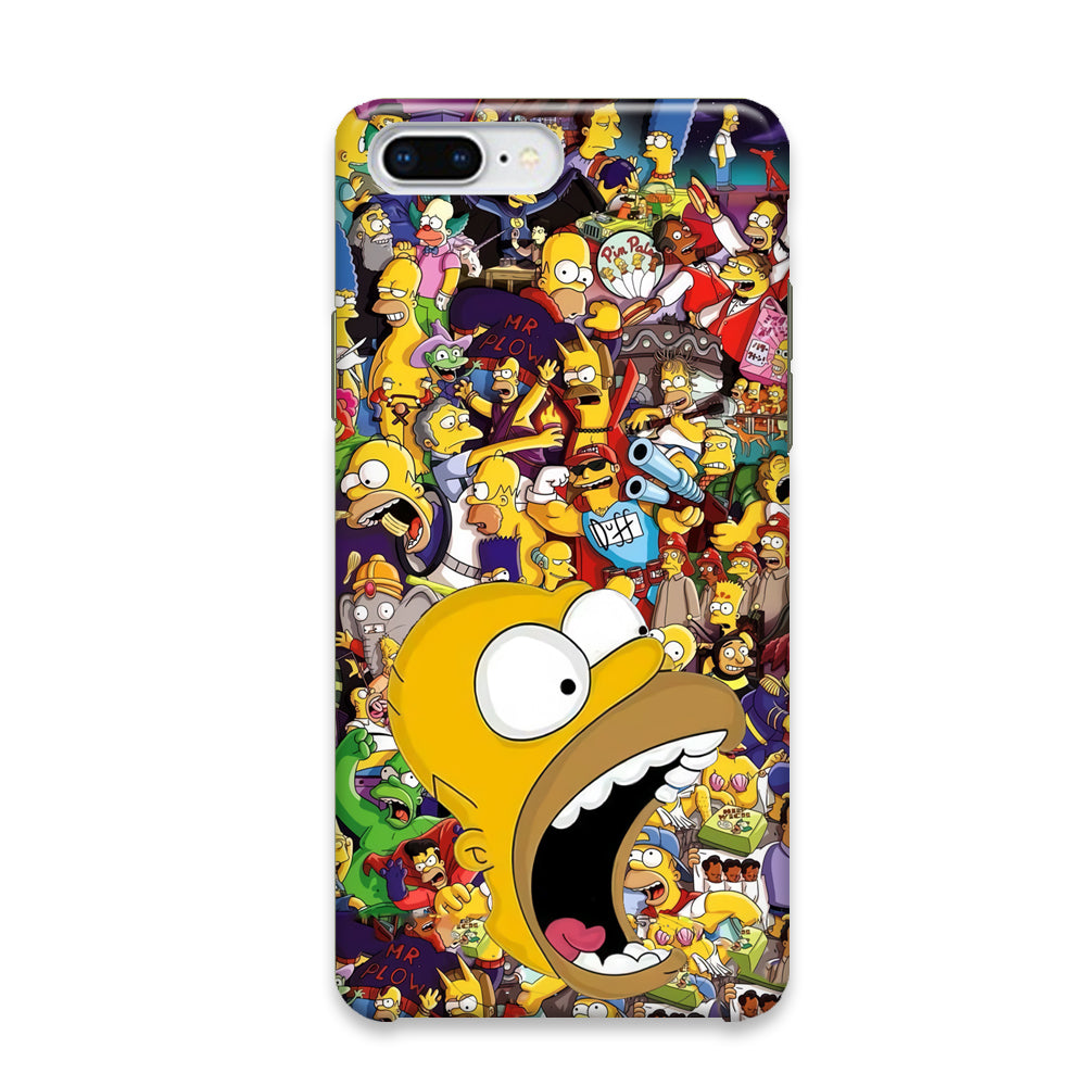 Simpsons Avatar on Season's iPhone 8 Plus Case