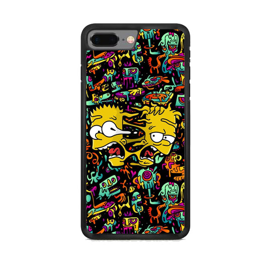 Simpsons Clone Twins iPhone 8 Plus Case