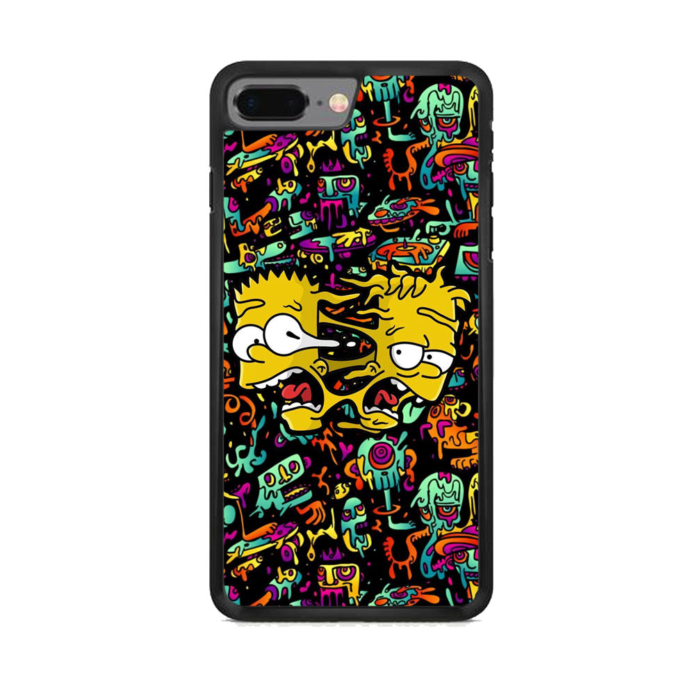 Simpsons Clone Twins iPhone 7 Plus Case