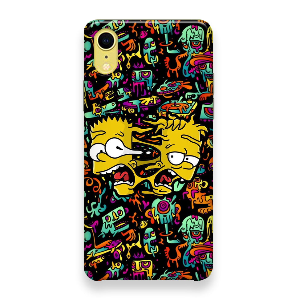 Simpsons Clone Twins iPhone XR Case