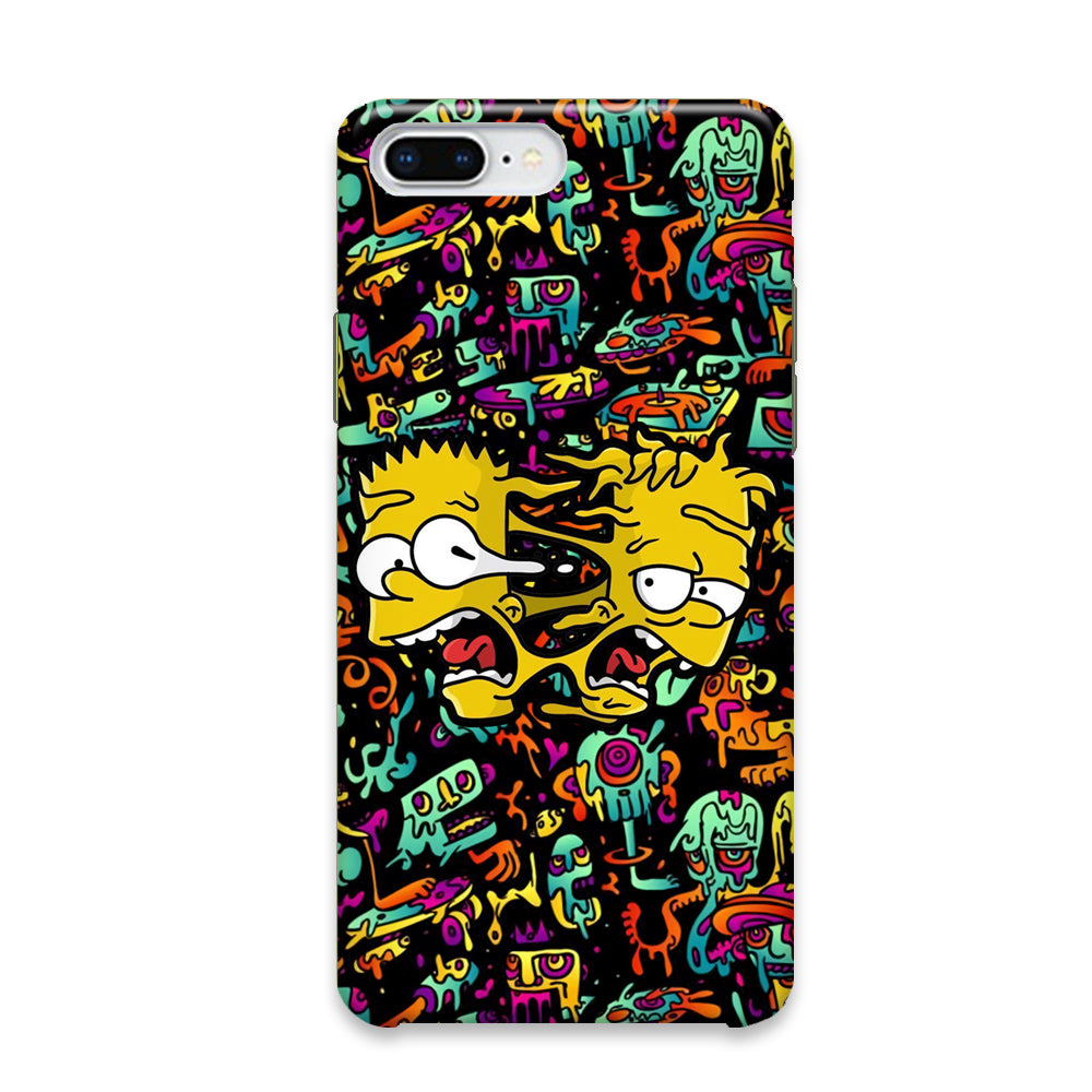 Simpsons Clone Twins iPhone 8 Plus Case