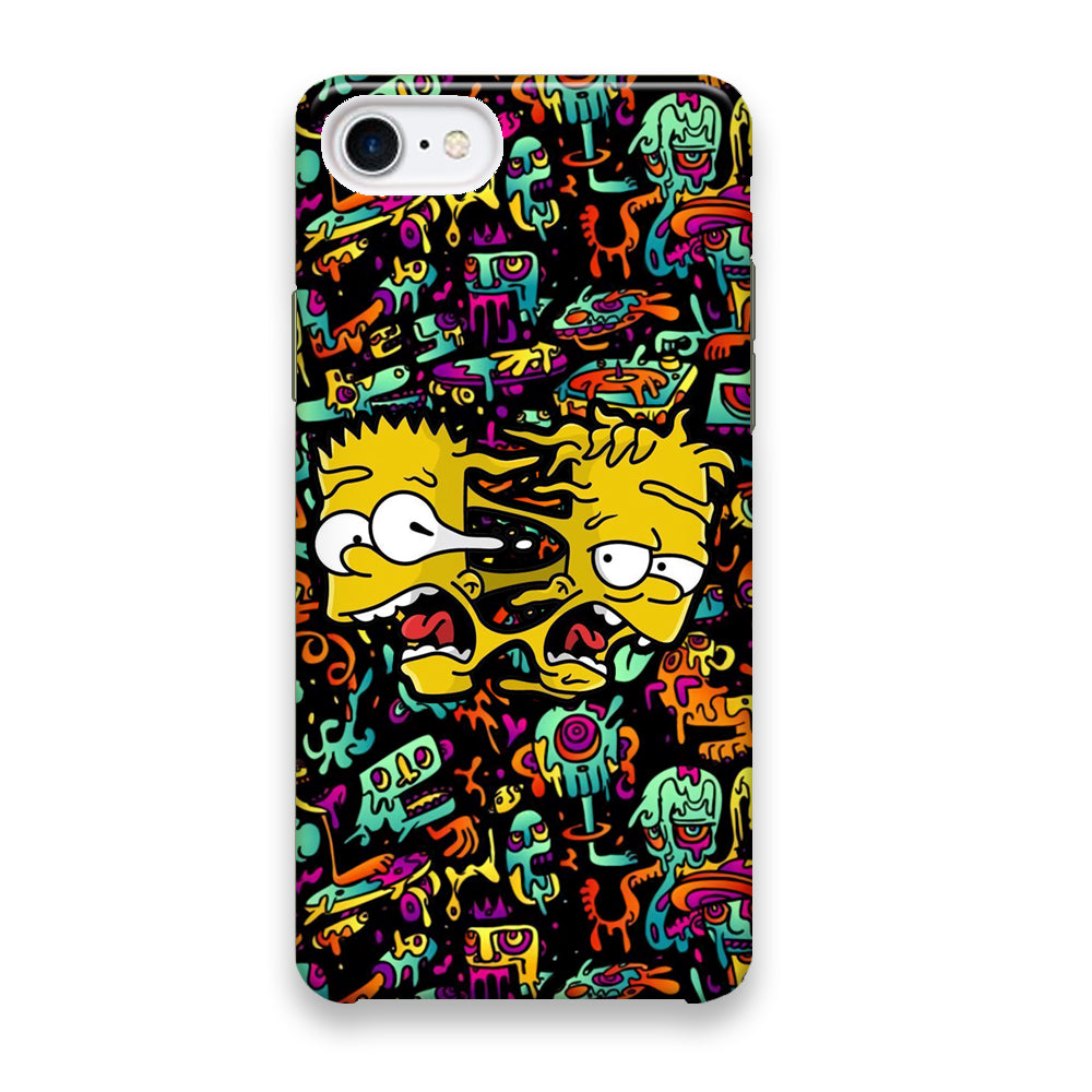 Simpsons Clone Twins iPhone 7 Case