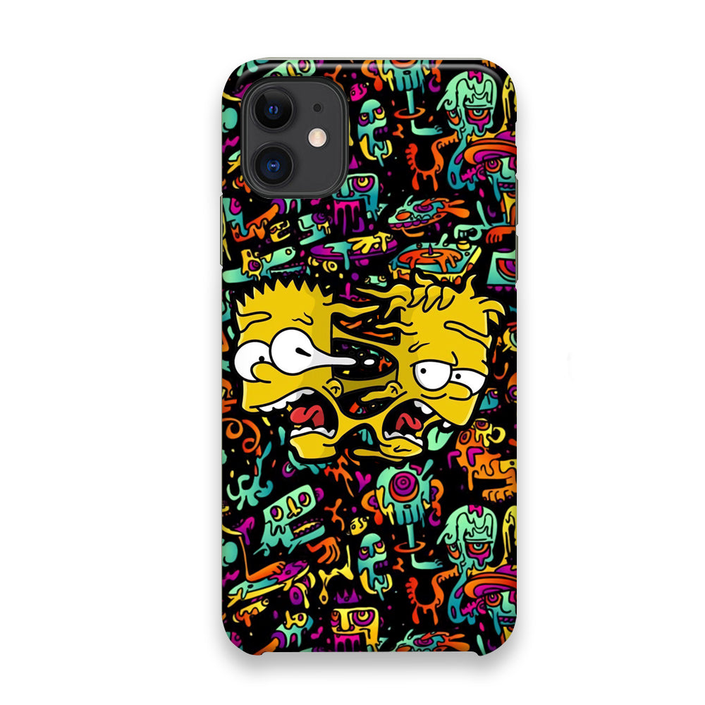 Simpsons Clone Twins iPhone 11 Case