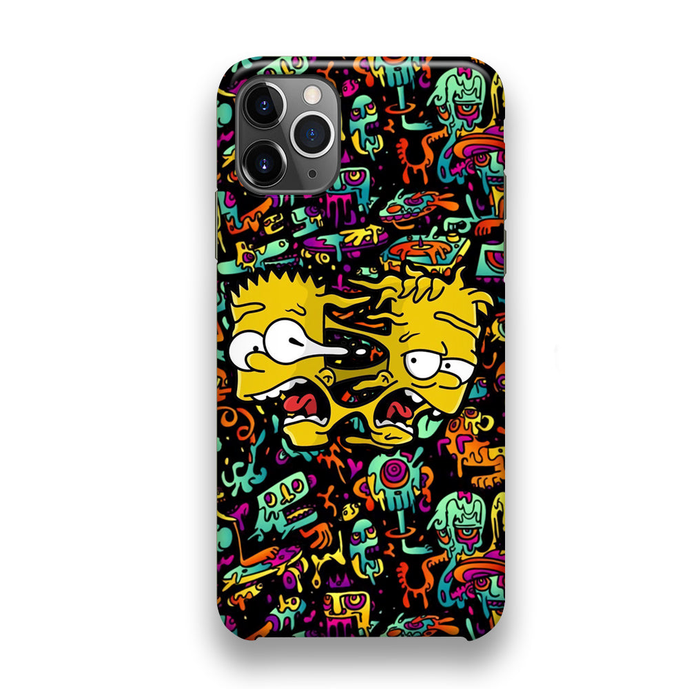 Simpsons Clone Twins iPhone 11 Pro Case