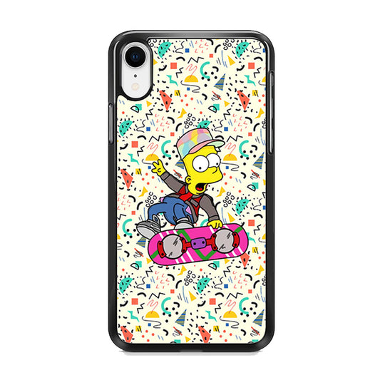 Simpsons Sky Board Frestyle iPhone XR Case