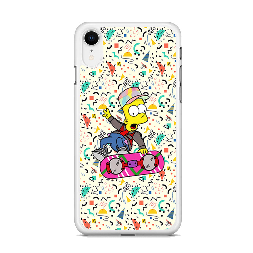 Simpsons Sky Board Frestyle iPhone XR Case