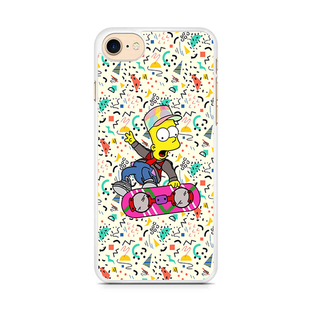 Simpsons Sky Board Frestyle iPhone 8 Case