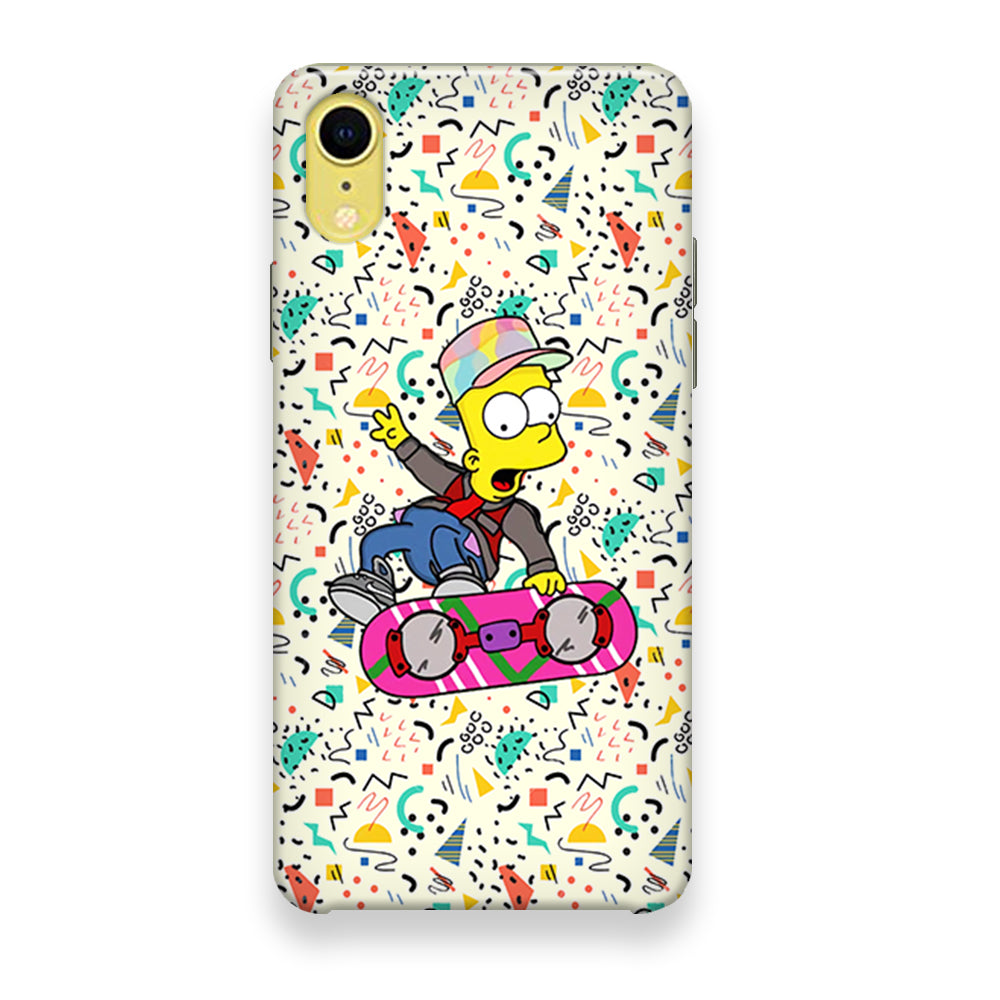 Simpsons Sky Board Frestyle iPhone XR Case