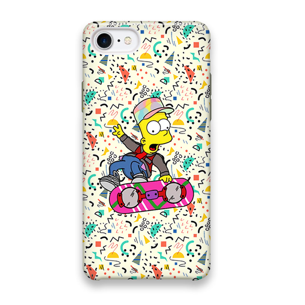 Simpsons Sky Board Frestyle iPhone 8 Case