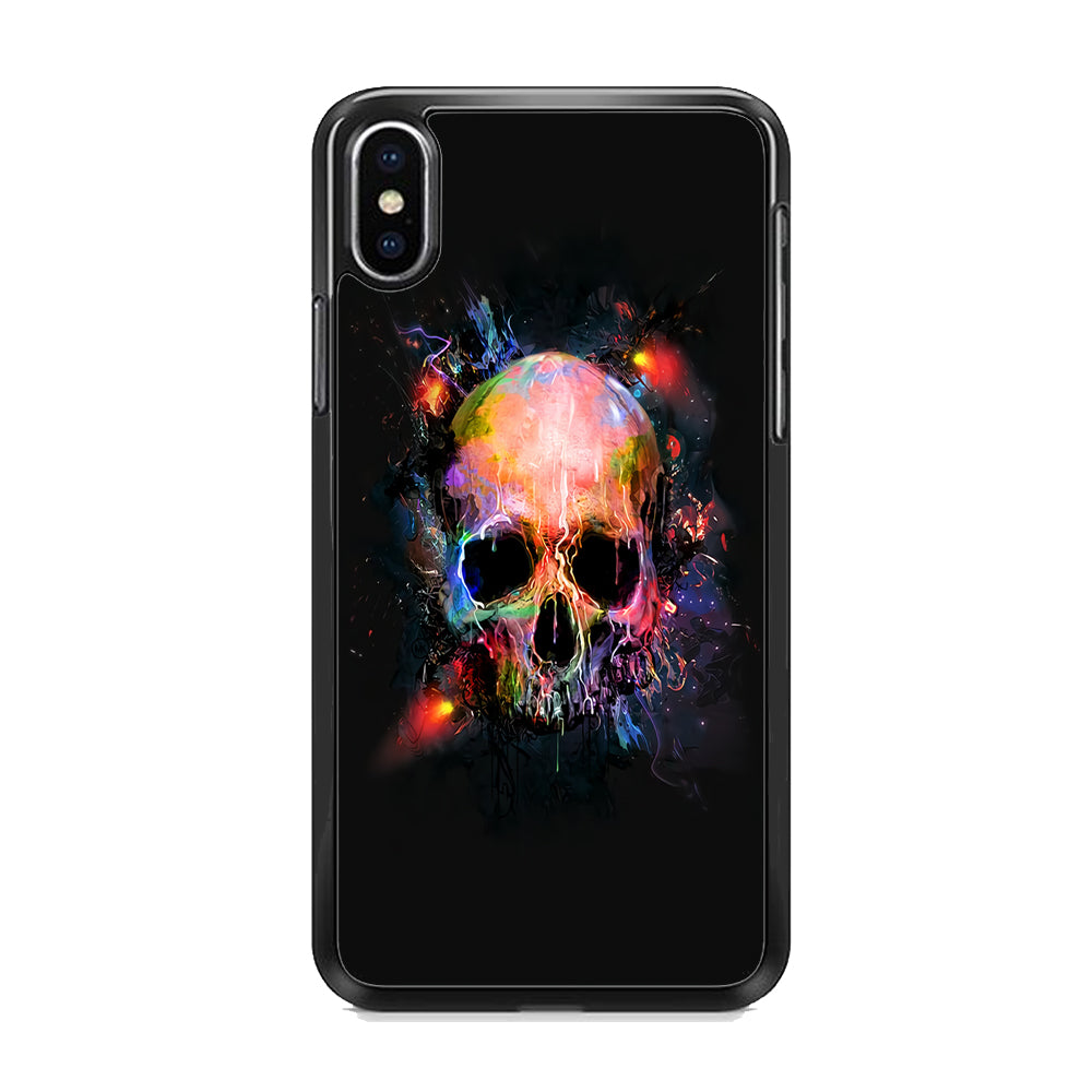 Skull Art 001 iPhone X Case