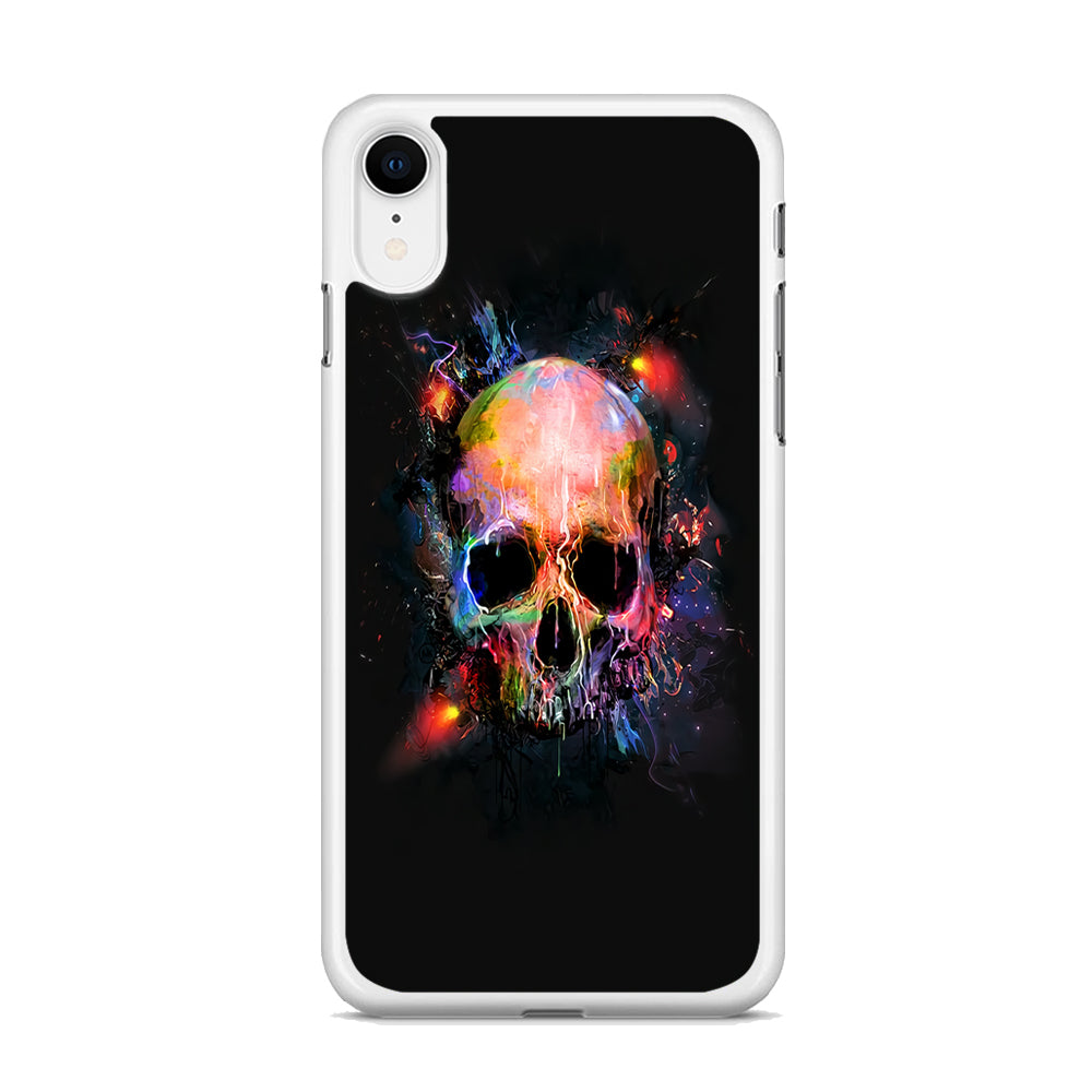 Skull Art 001 iPhone XR Case