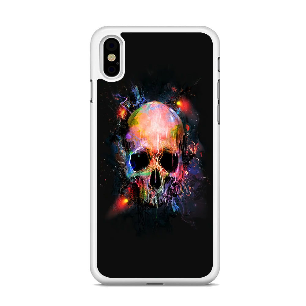 Skull Art 001 iPhone Xs Case