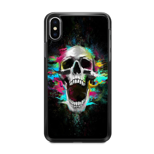 Skull Art 003 iPhone X Case