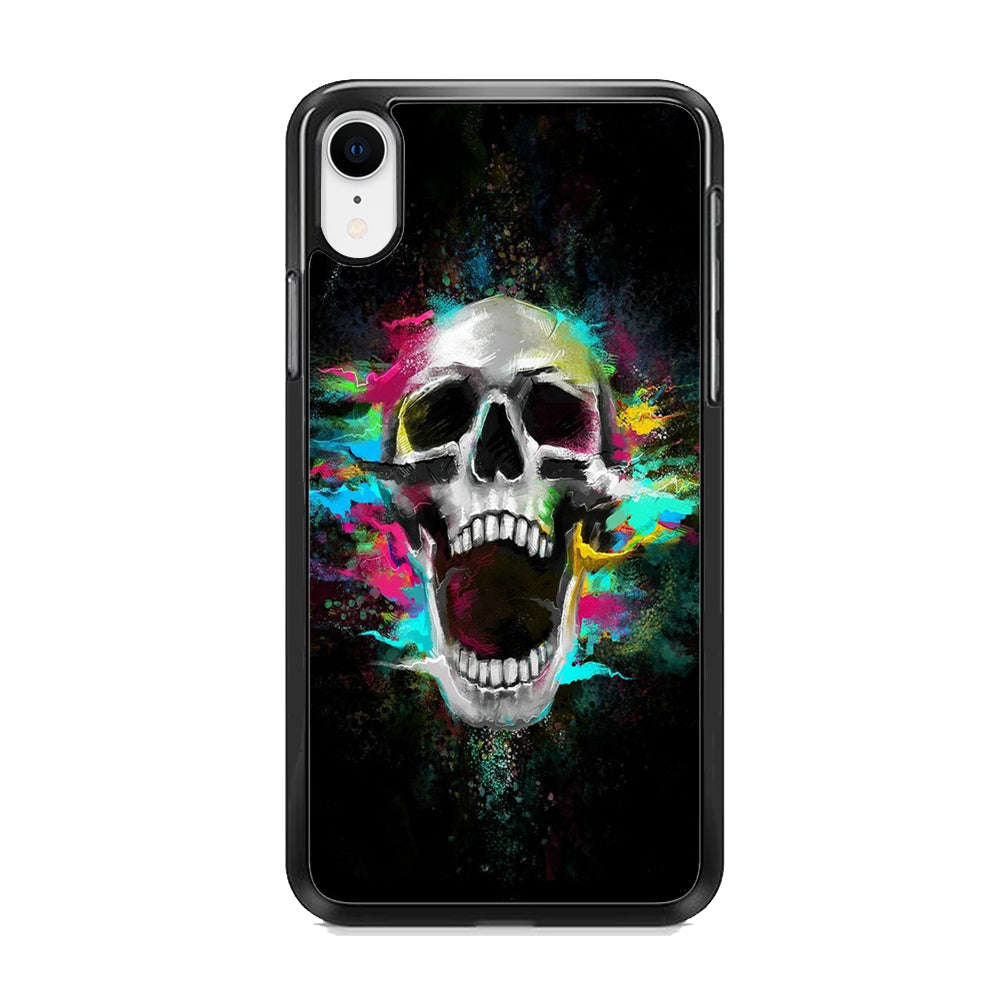 Skull Art 003 iPhone XR Case