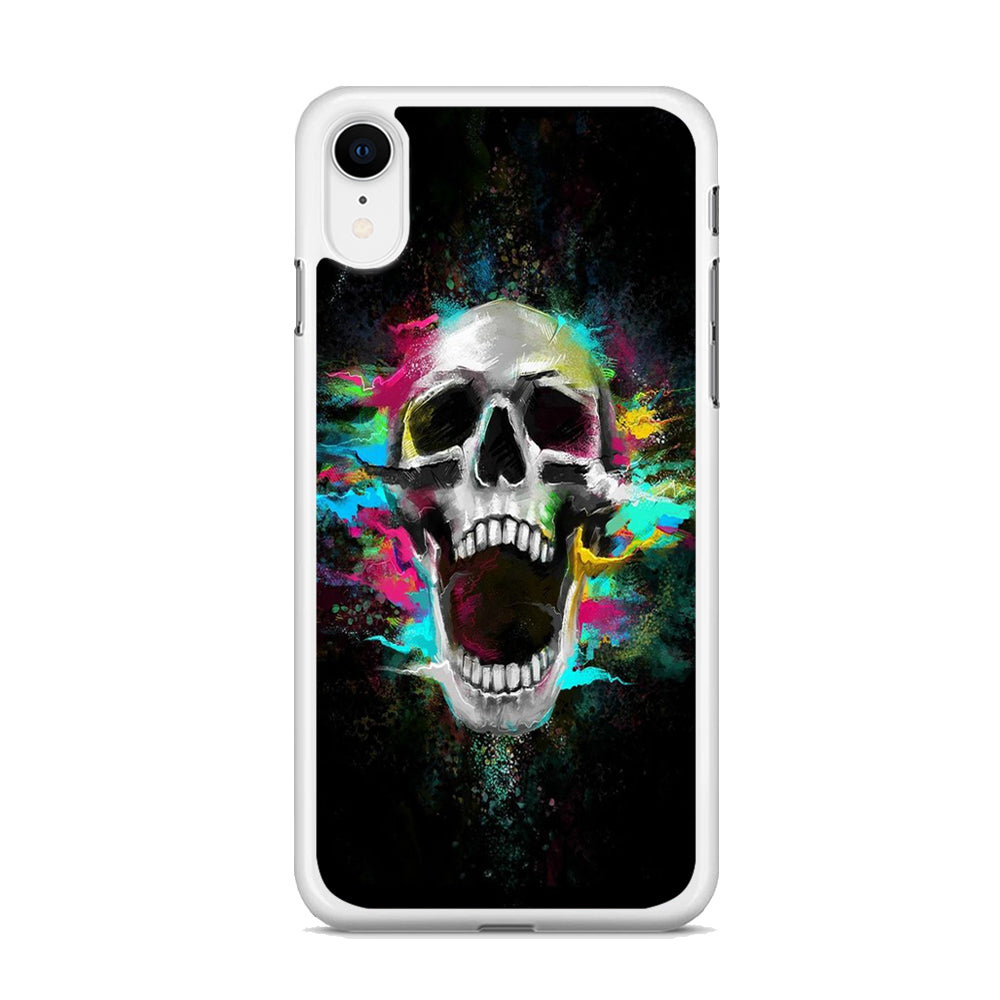 Skull Art 003 iPhone XR Case