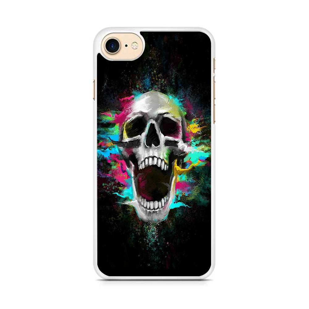 Skull Art 003 iPhone 8 Case