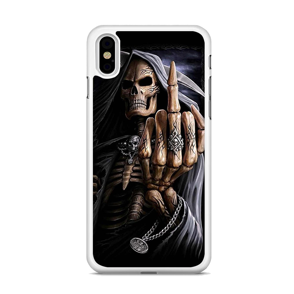 Skull Art 005  iPhone Xs Case