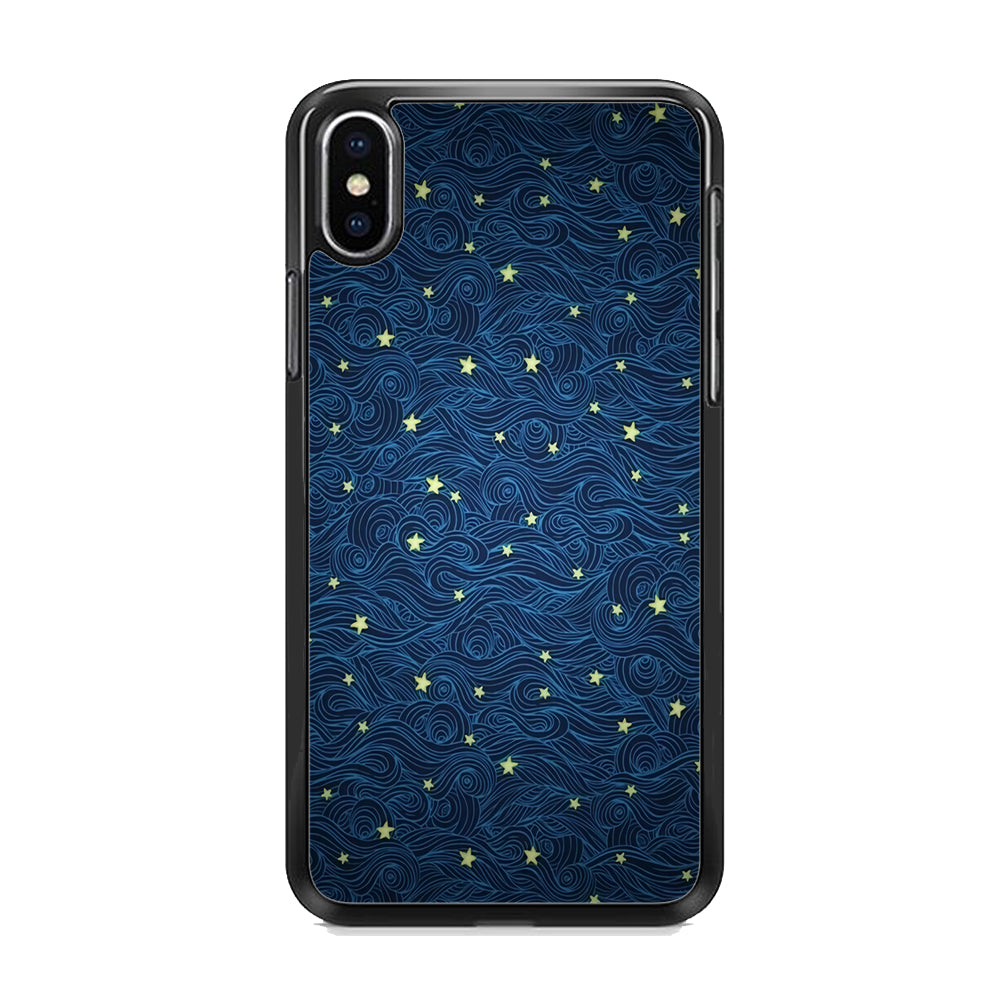 Sky painting art 001 iPhone X Case