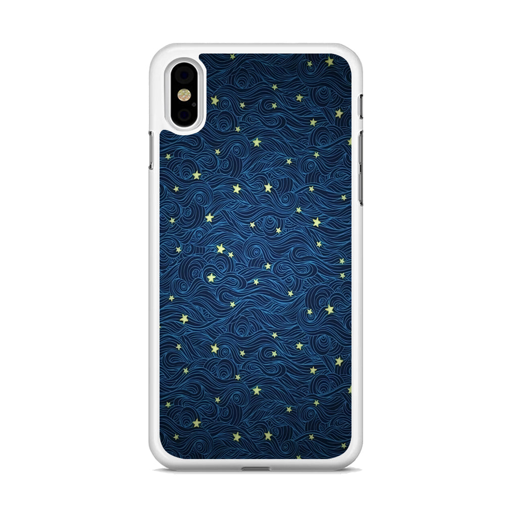 Sky painting art 001 iPhone X Case