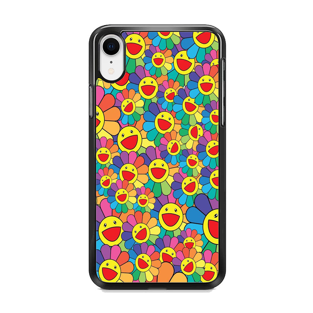 Smile Sun Flower iPhone XR Case