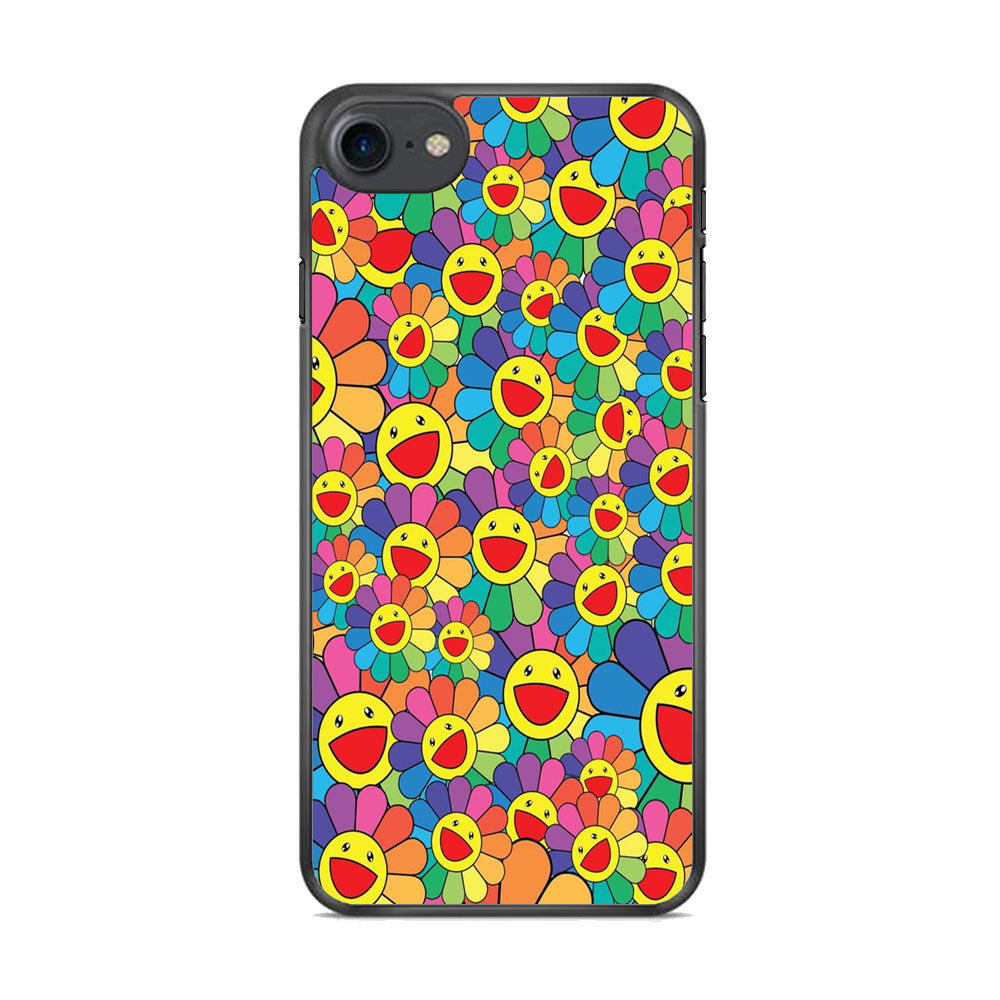 Smile Sun Flower iPhone 7 Case