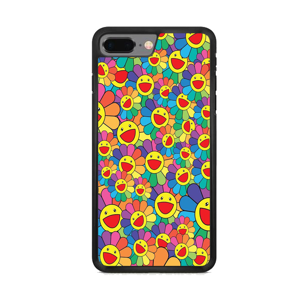 Smile Sun Flower iPhone 7 Plus Case