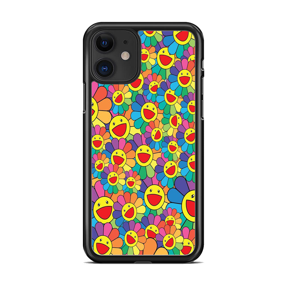 Smile Sun Flower iPhone 11 Case