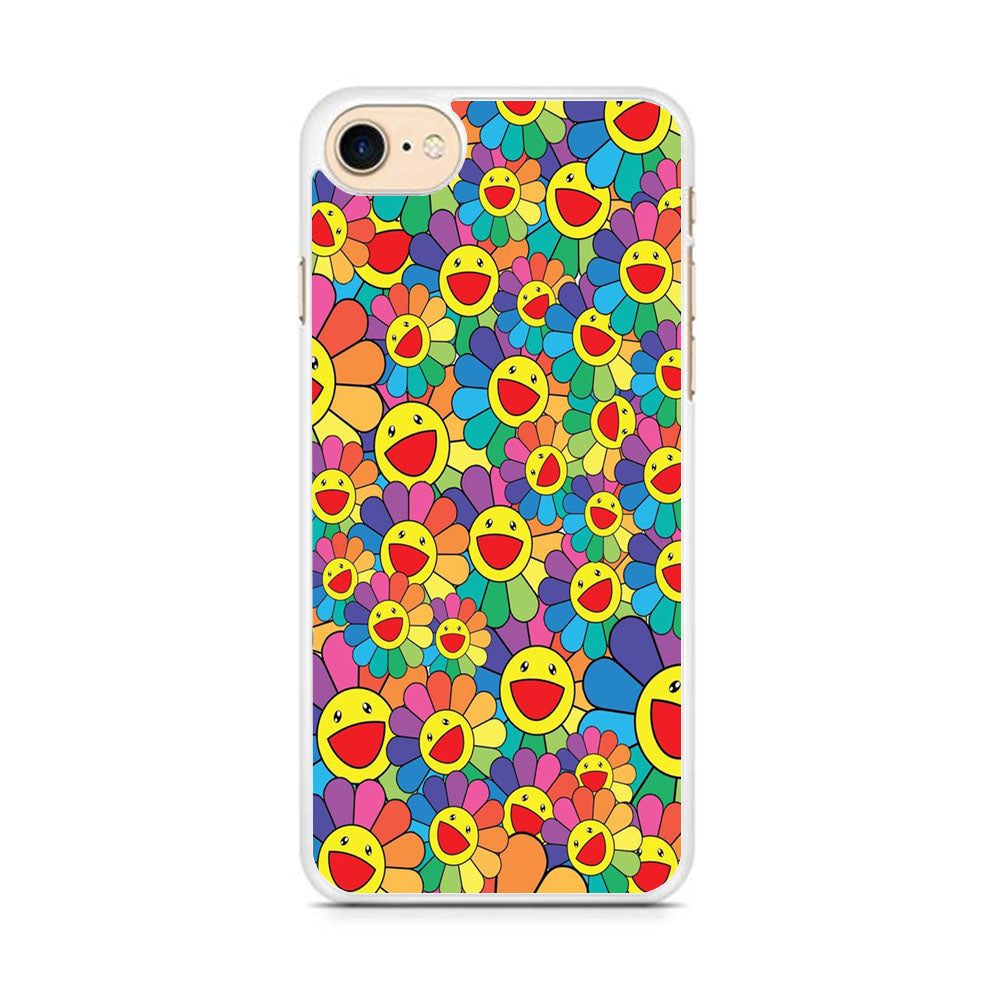 Smile Sun Flower iPhone 7 Case