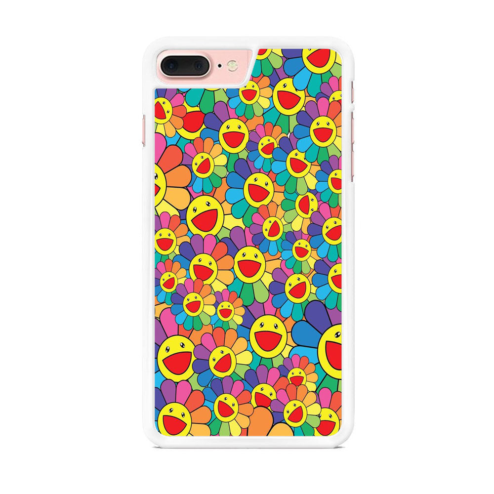 Smile Sun Flower iPhone 7 Plus Case