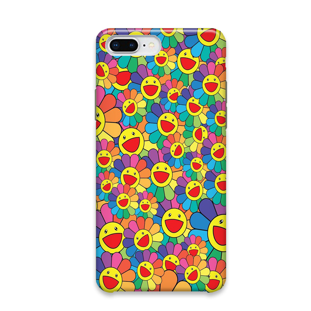 Smile Sun Flower iPhone 7 Plus Case