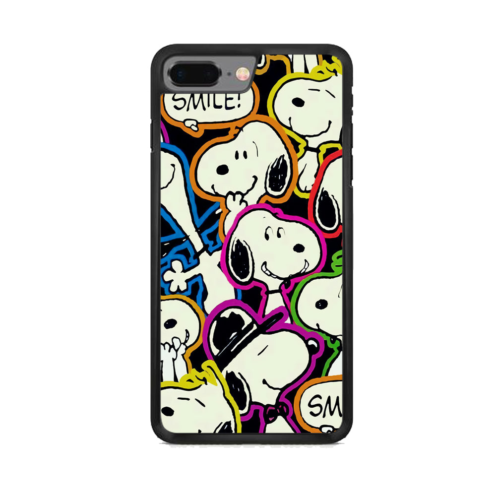 Snoopy Doodle iPhone 7 Plus Case