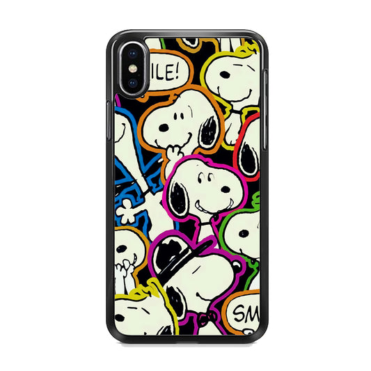 Snoopy Doodle  iPhone Xs Max Case