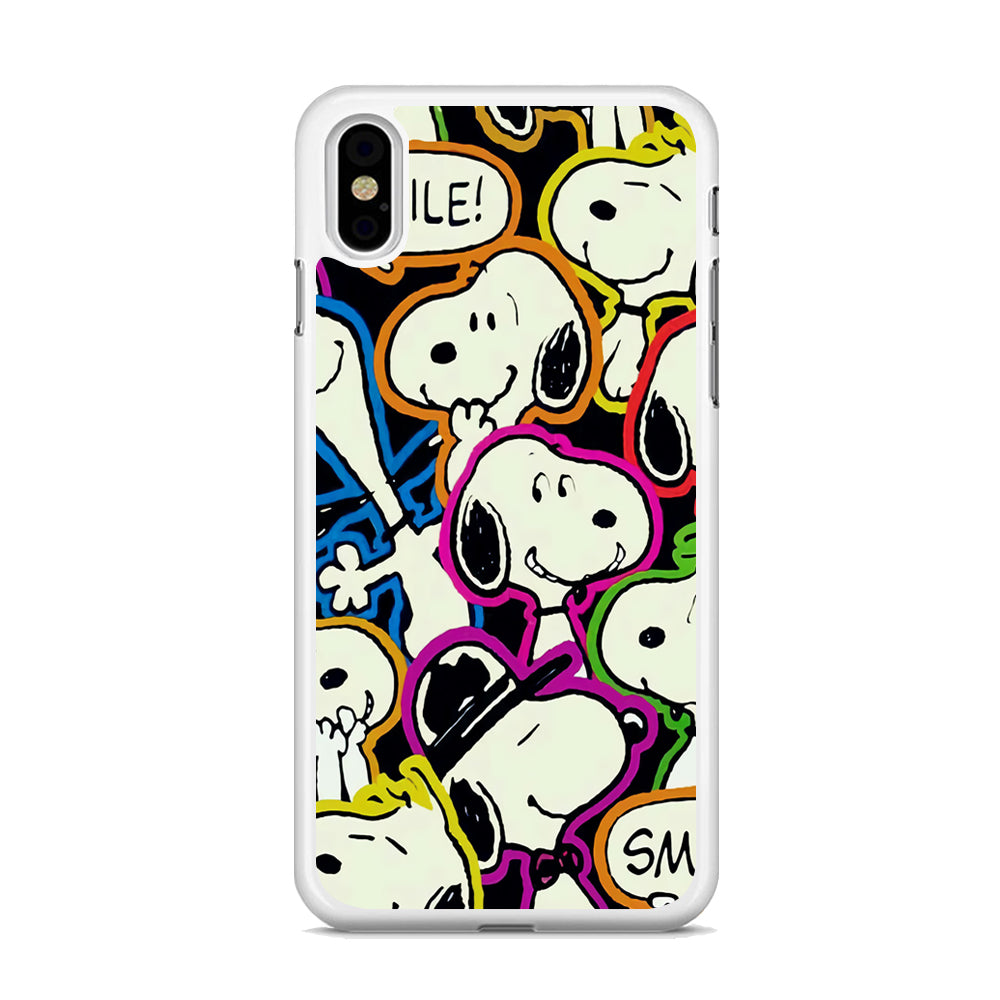 Snoopy Doodle  iPhone Xs Max Case