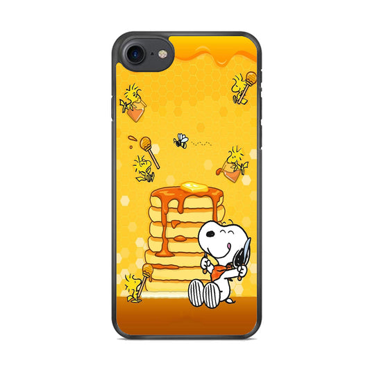 Snoopy Eats Honey iPhone 8 Case