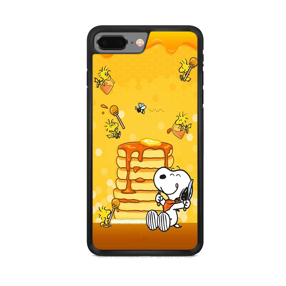 Snoopy Eats Honey iPhone 8 Plus Case